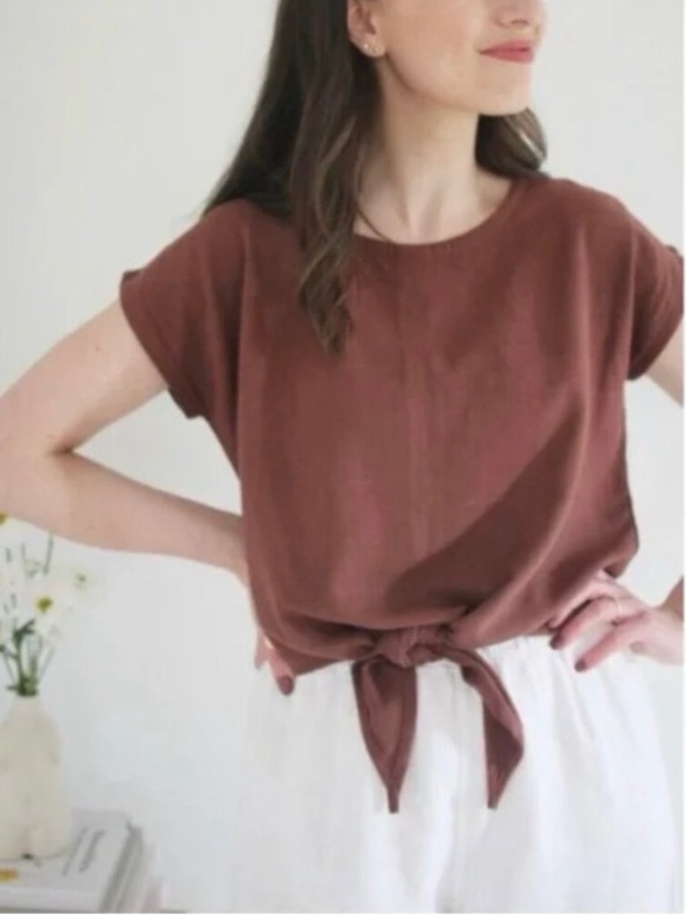 Only Child Luzon Tie Top XS
